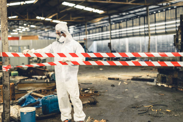 Professional Biohazard technician working in Chilton, WI